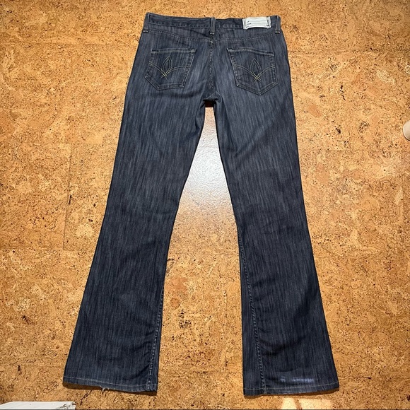 Ever Button Fly Bootcut Zip Chain Pocket Jeans Sz 26 - Picture 10 of 16